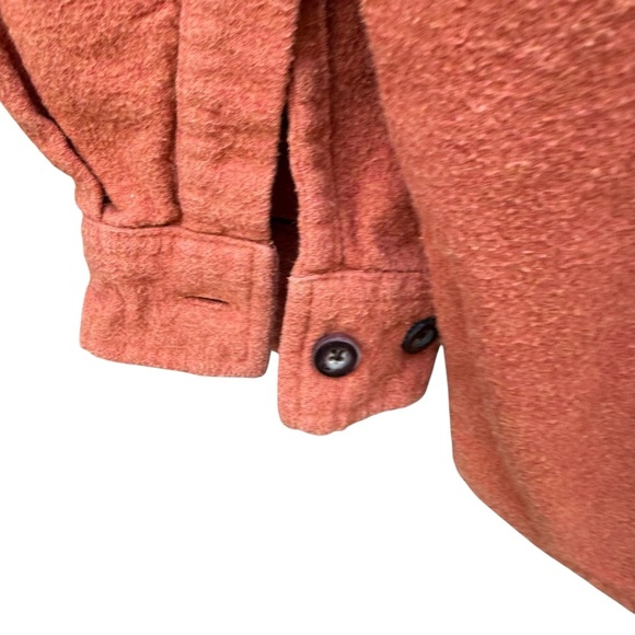 Vtg Moose Creek Men’s Flannel Shirt Size XL Heavyweight Red Chamois Outdoors - Picture 9 of 11